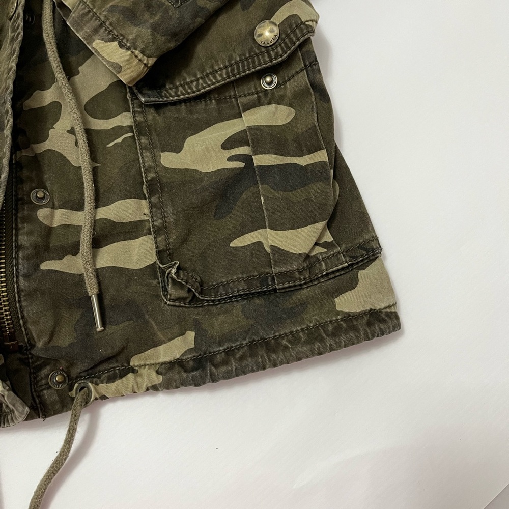 Talulula Aritzia Y2K 2000s Camo Jacket Size XXXS - Picture 5 of 13